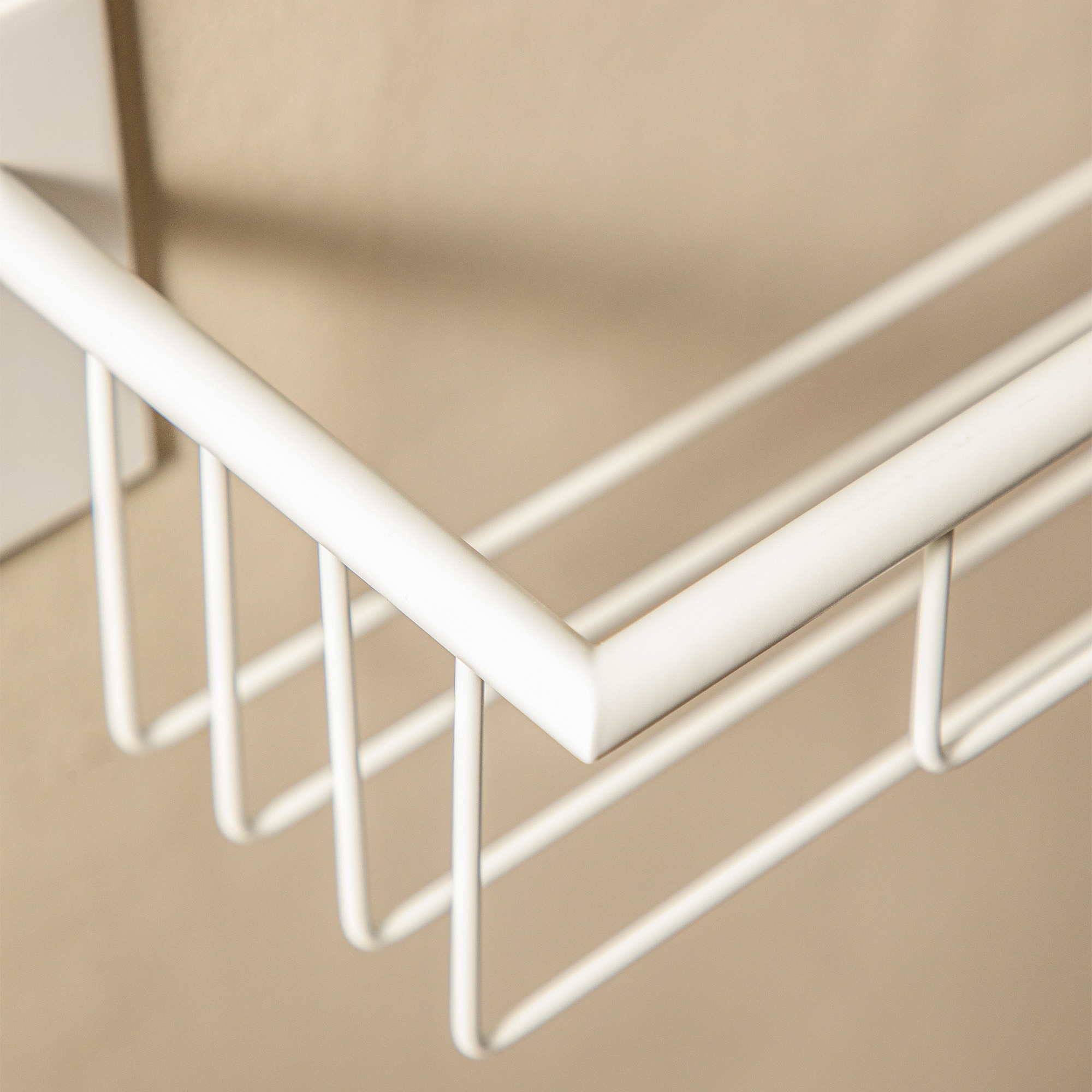 Jabonera de ducha rectangular Stick Cosmic - Blanco mate Blanco mate-4