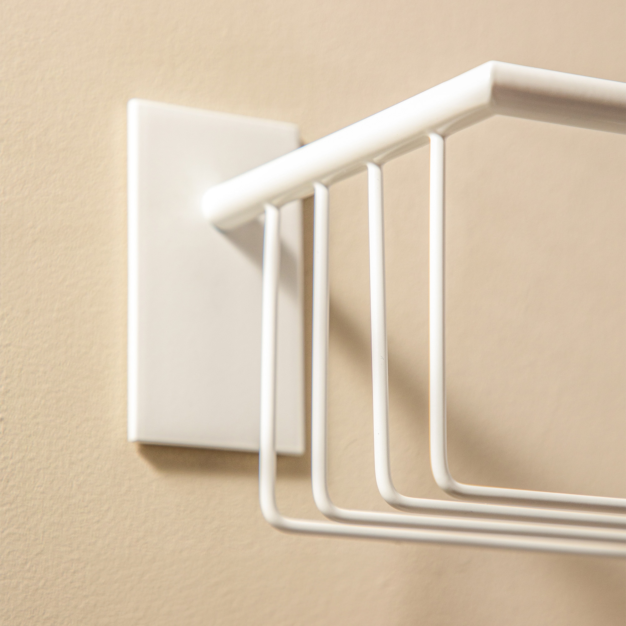 Jabonera de ducha rectangular Stick Cosmic - Blanco mate Blanco mate-5