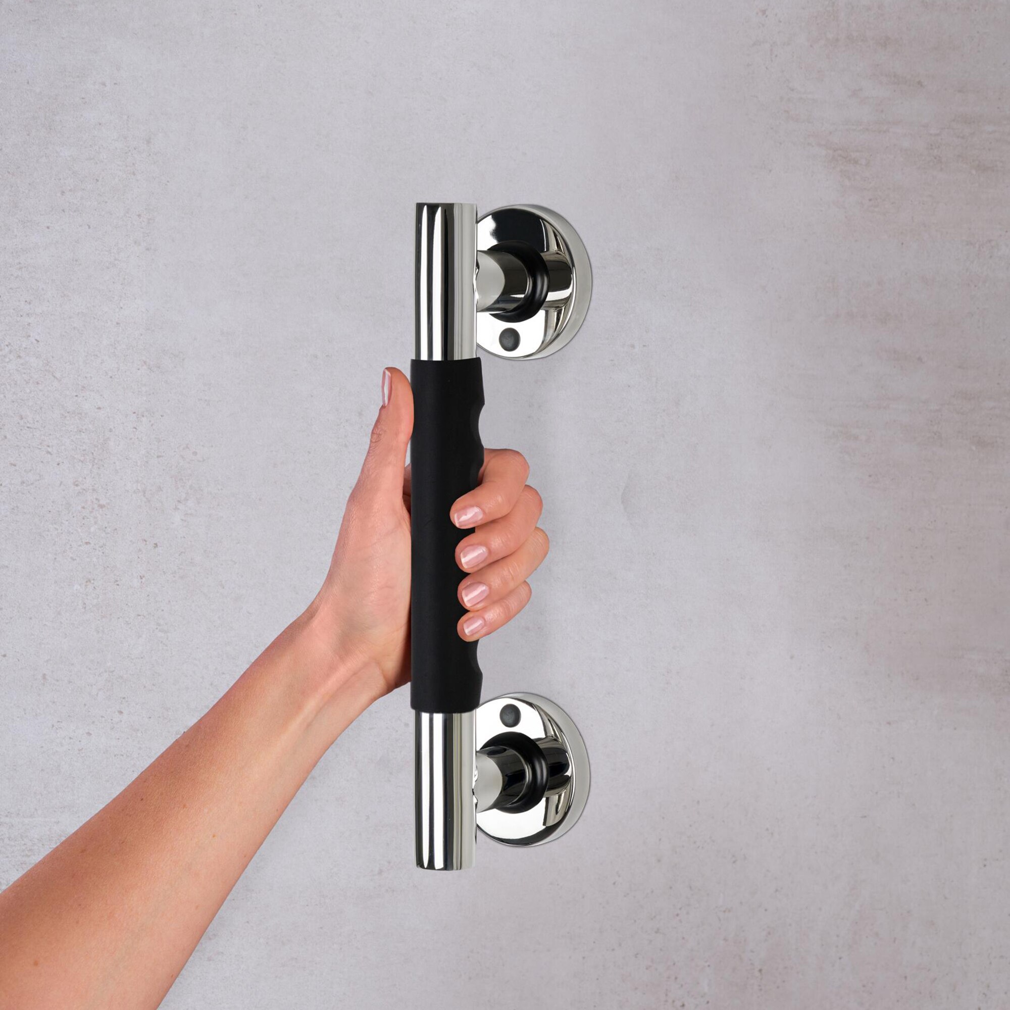Asidero para baño acero inoxidable Ken S Ridder - Cromo Cromo-2