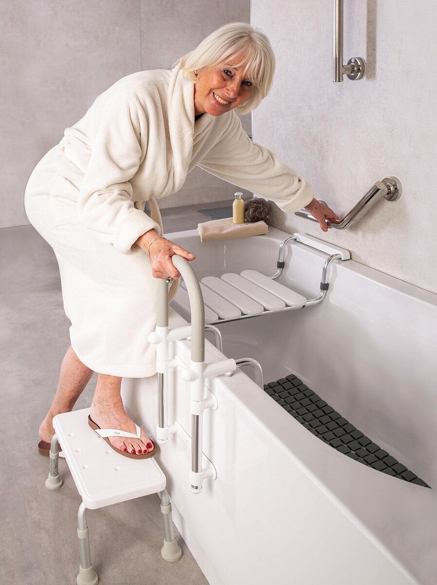 Asidero para baño acero inoxidable Ken S Ridder - Cromo Cromo-3