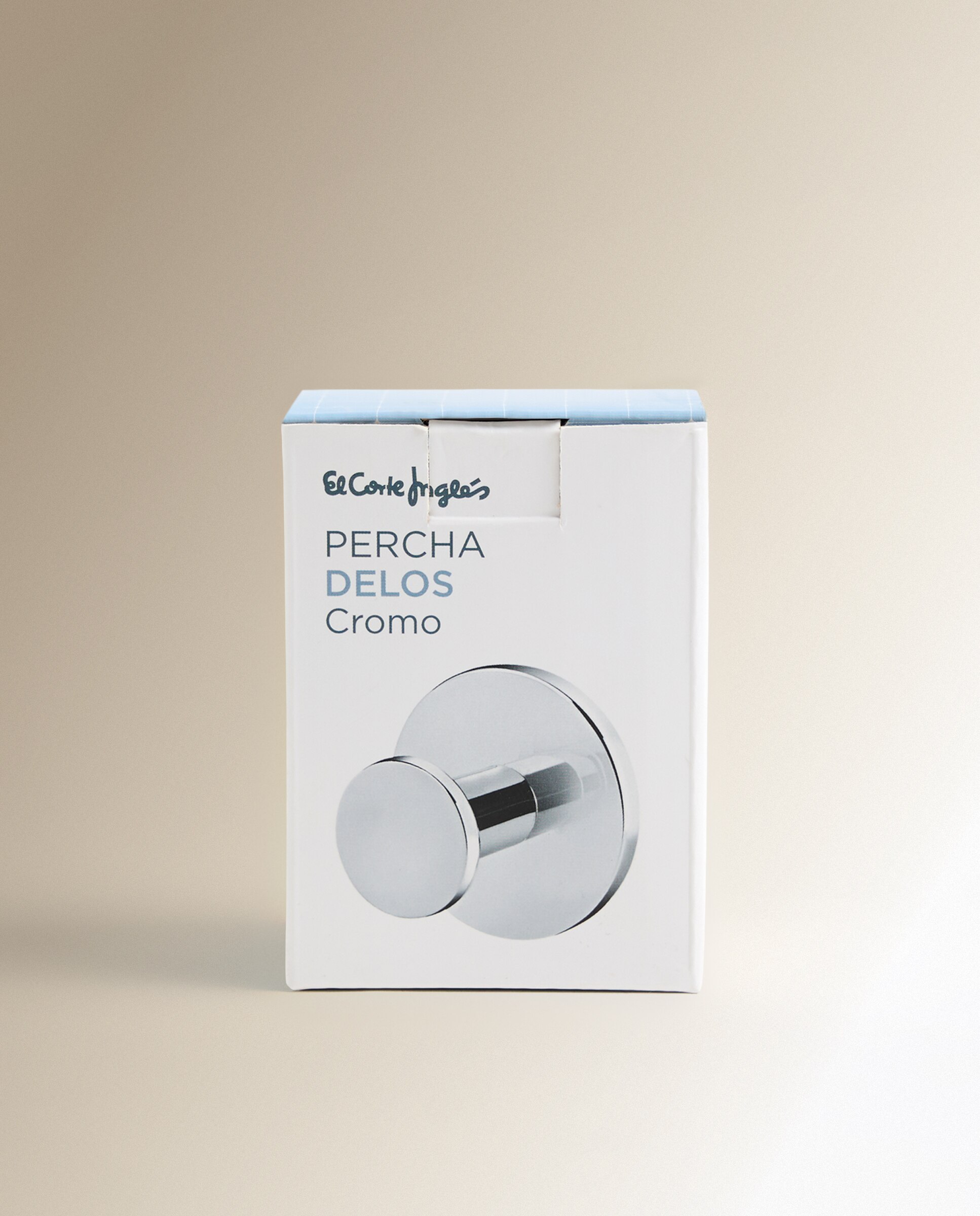 Percha individual de baño Delos El Corte Inglés - Cromo Cromo-3