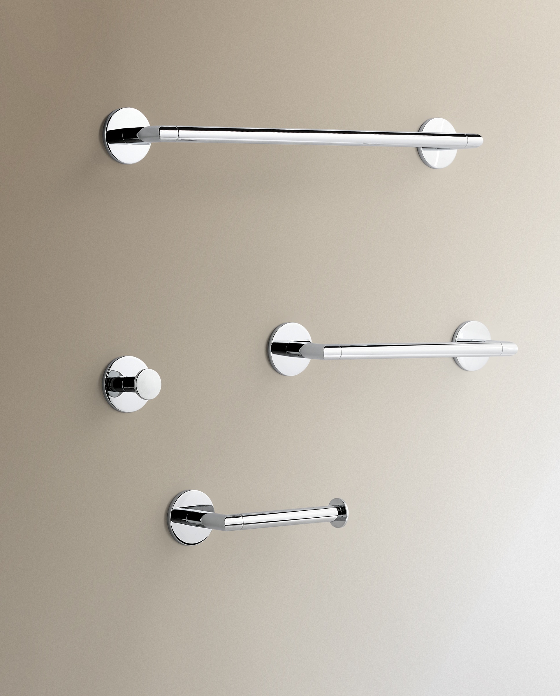 Percha individual de baño Delos El Corte Inglés - Cromo Cromo-4