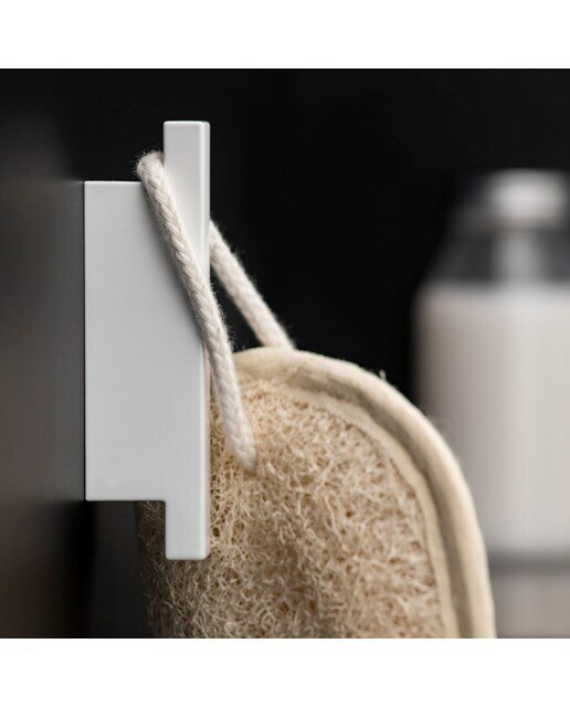 Percha de baño The Grid Cosmic - Blanco mate Blanco mate-2