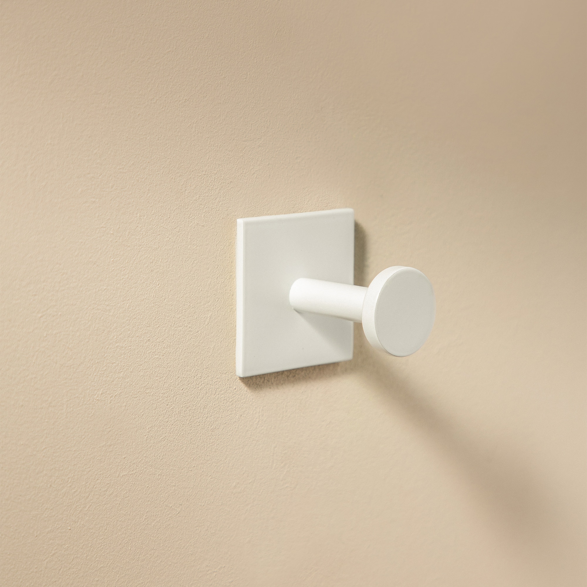 Percha de baño individual Stick Cosmic - Blanco mate Blanco mate-1