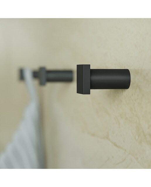 Percha de baño individual Metric Cosmic - Negro Negro-2