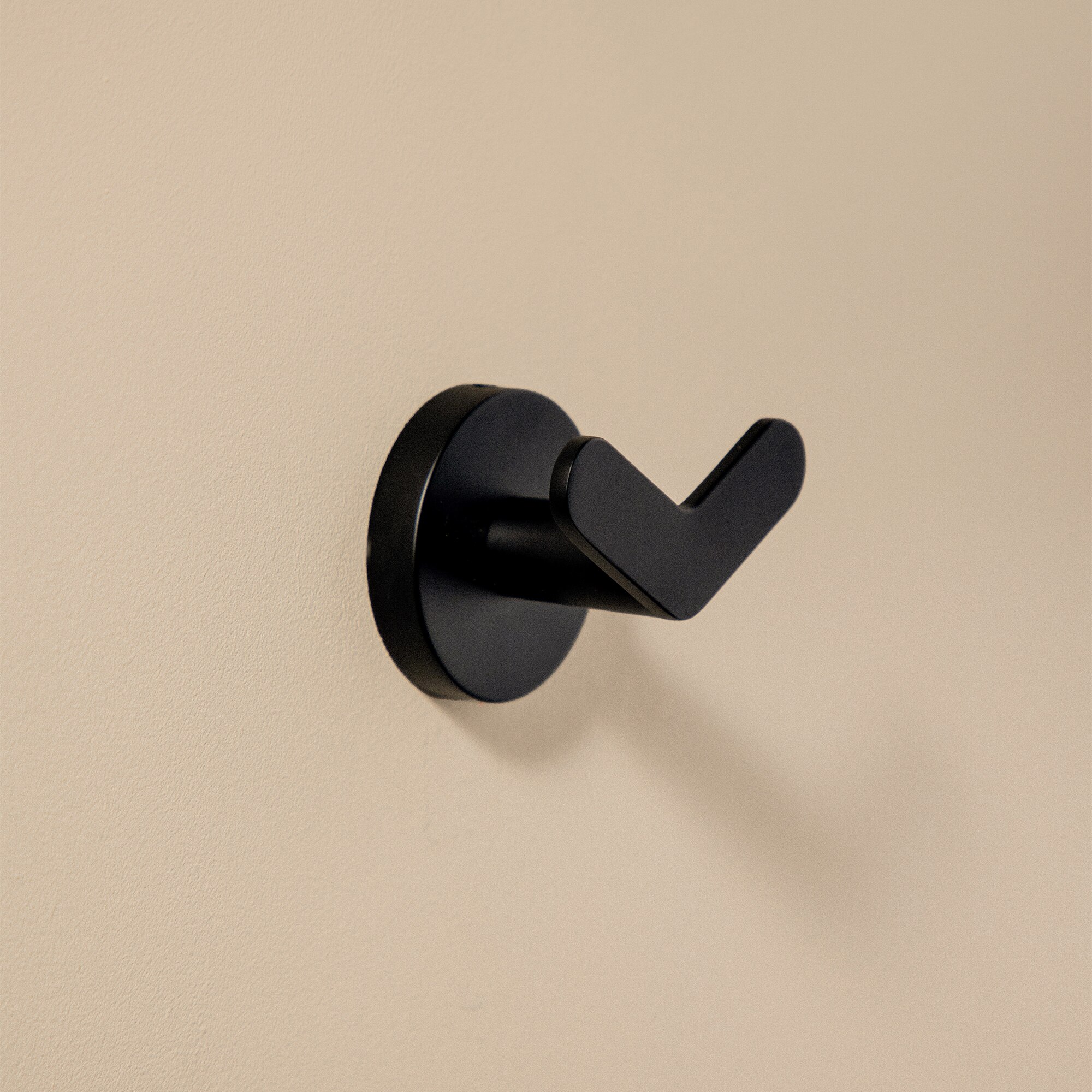 Percha doble de baño Start Cosmic - Negro mate Negro mate-1