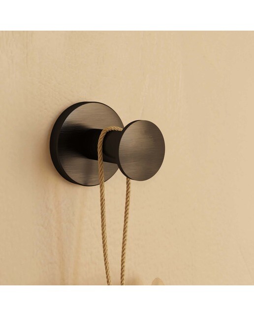 Imagen 2 de Colgador Architect S+ Cosmic - Negro cepillado 3 x 5 x 3cm Negro cepillado