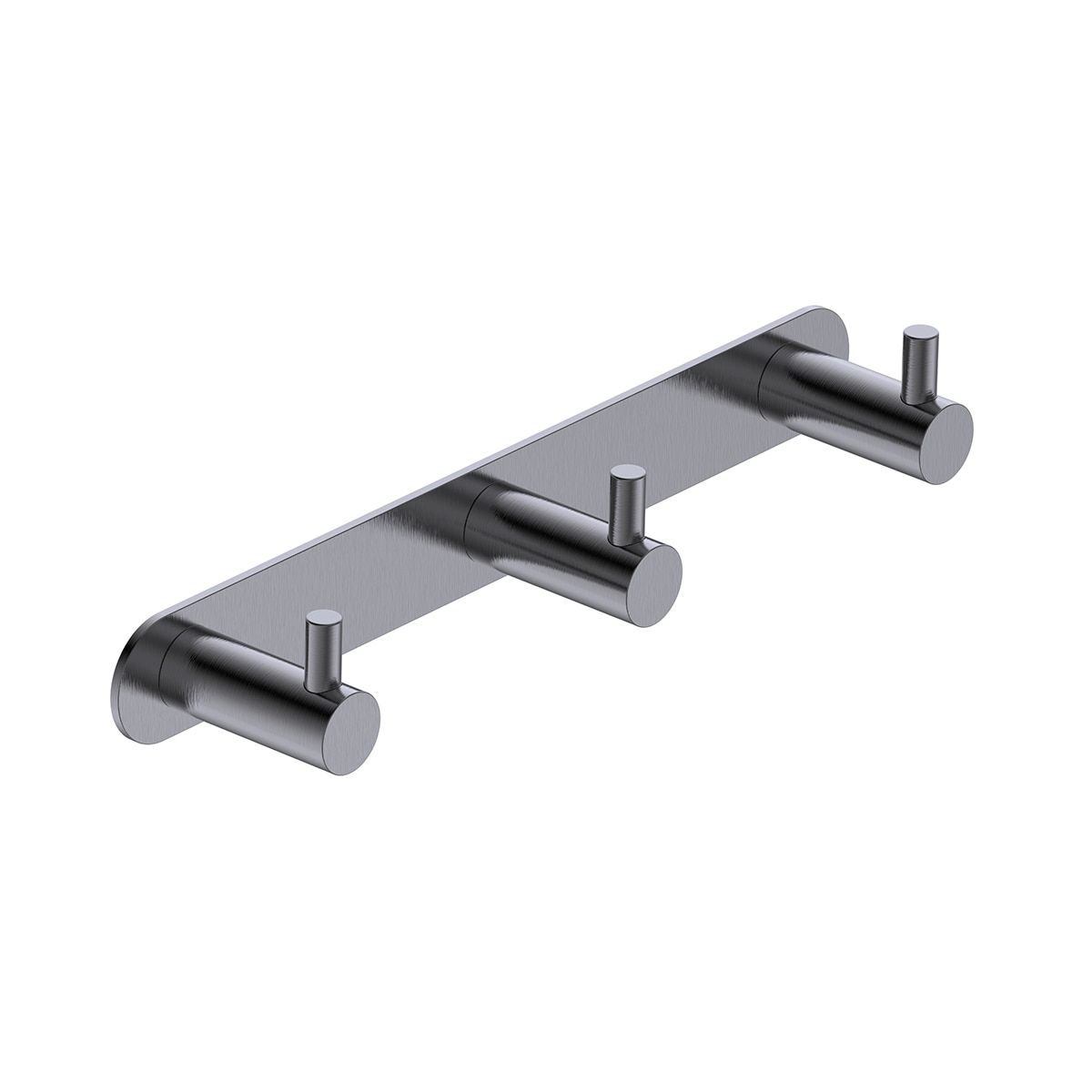 Percha de baño triple Essential Medimex - BLACK GUN METAL BLACK GUN METAL-1