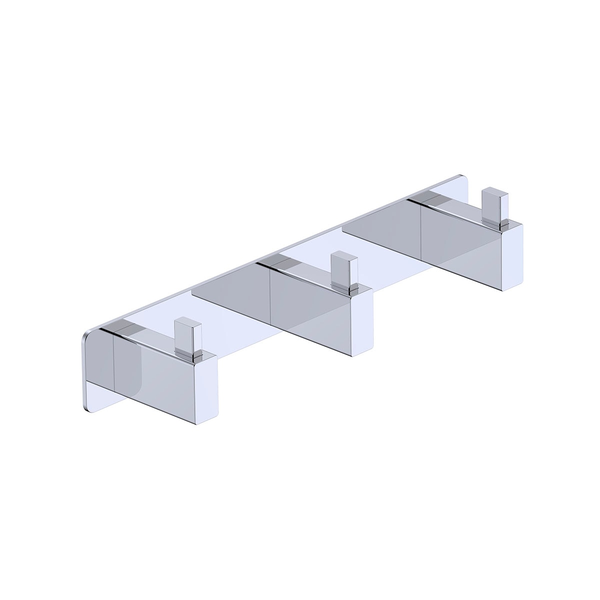 Percha de baño triple Technic Medimex - Cromo Cromo-1