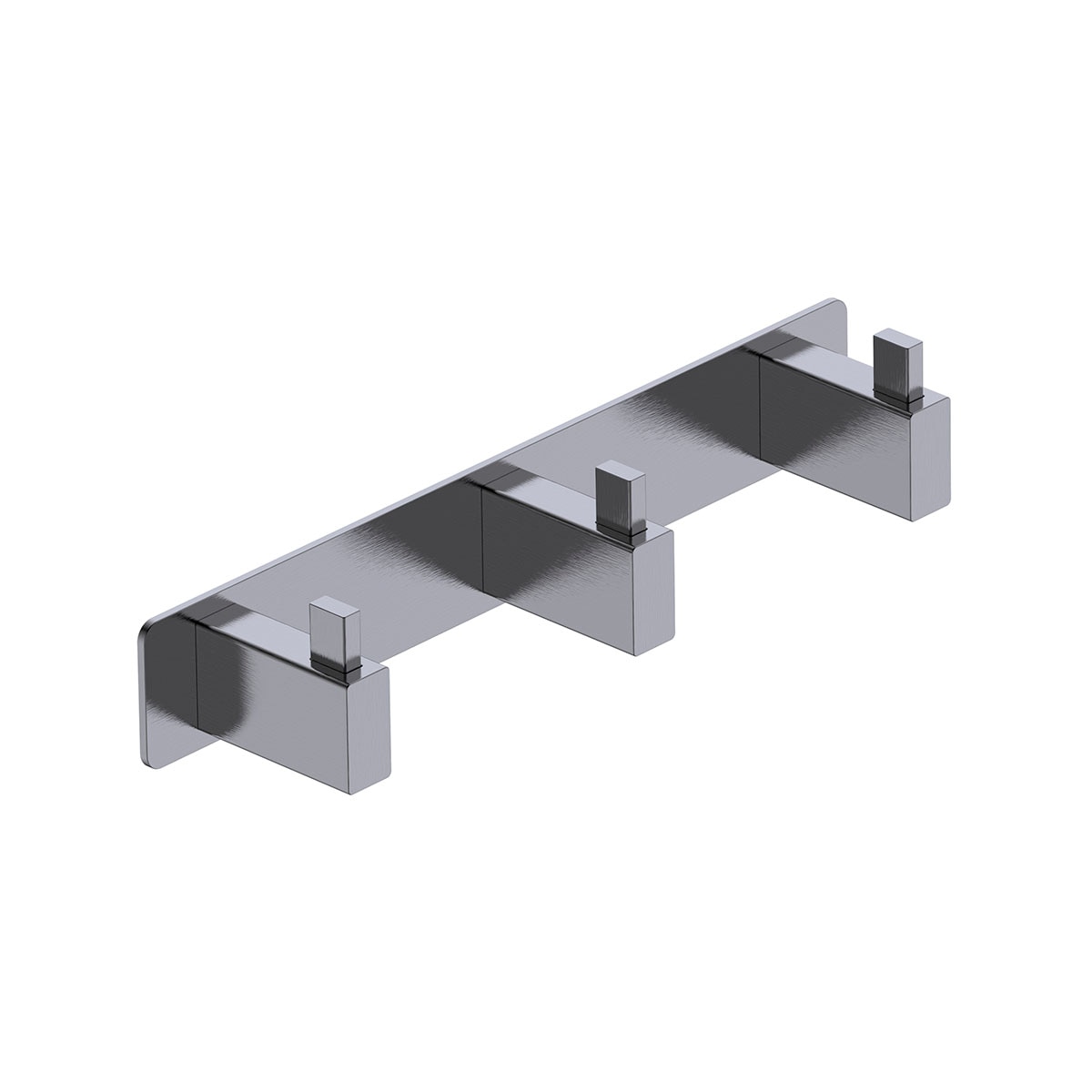 Percha de baño triple Technic Medimex - BLACK GUN METAL BLACK GUN METAL-1