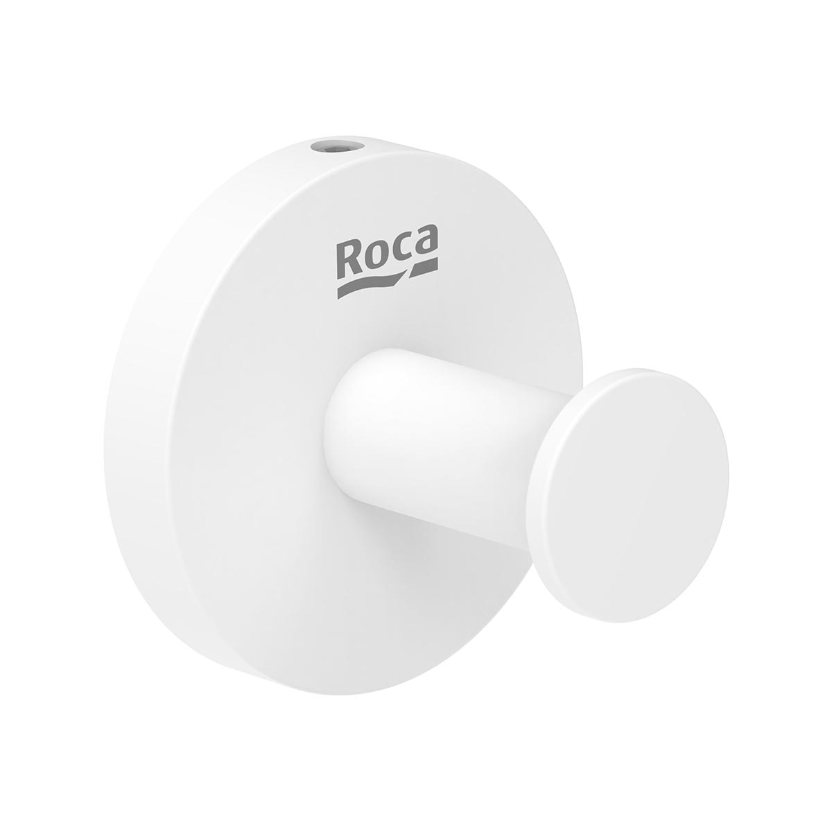 Percha de baño individual Hotels Round Roca - Blanco Blanco-1