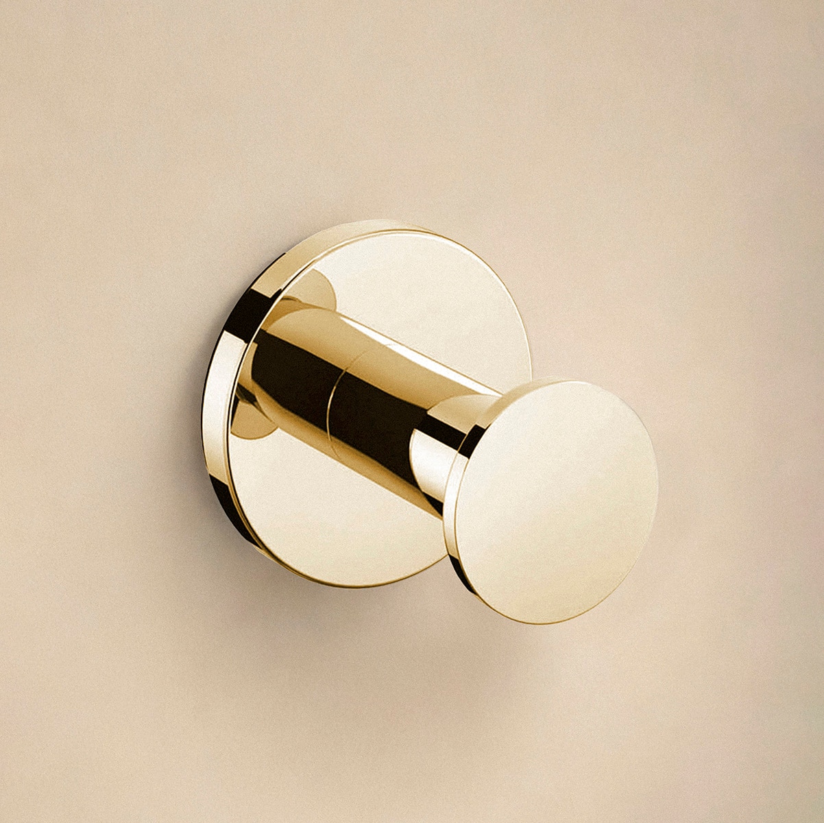 Percha individual de baño Architect S+ Cosmic - Oro brillo Oro brillo-1