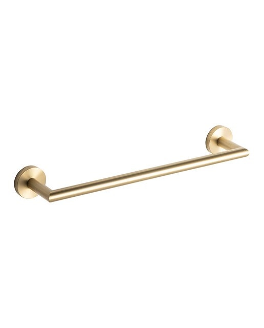 Colección de accesorios de baño en oro mate Keros El Corte Inglés 2