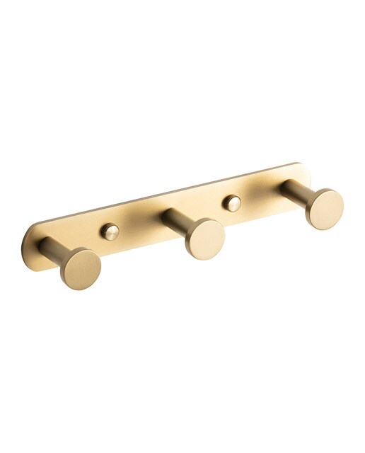 Colección de accesorios de baño en oro mate Keros El Corte Inglés 3