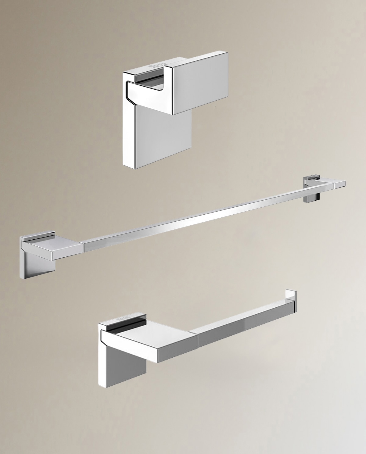 Roca - Colección de accesorios de baño Rubik Roca.
