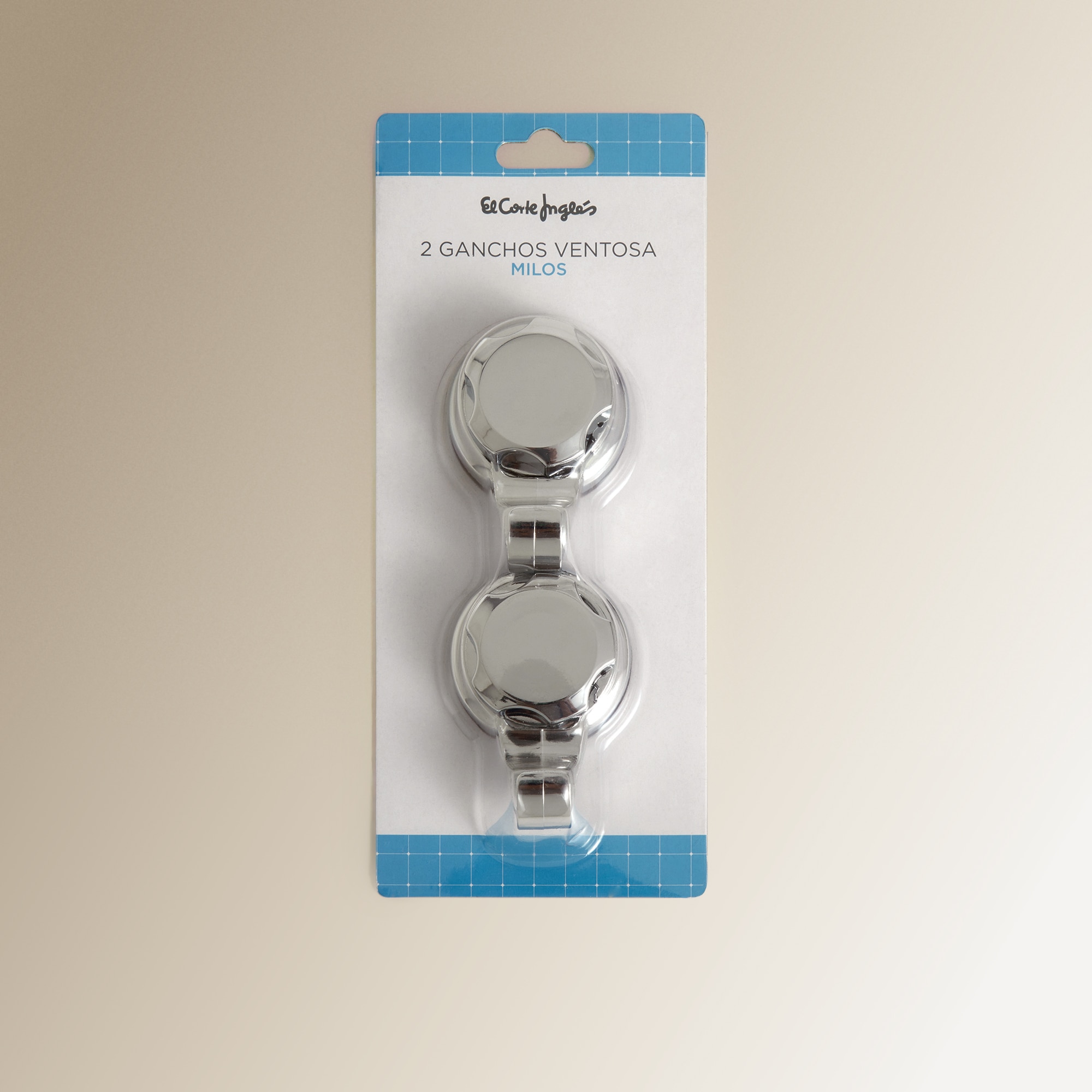 Set de dos perchas individuales Milos El Corte Inglés Cromo-2