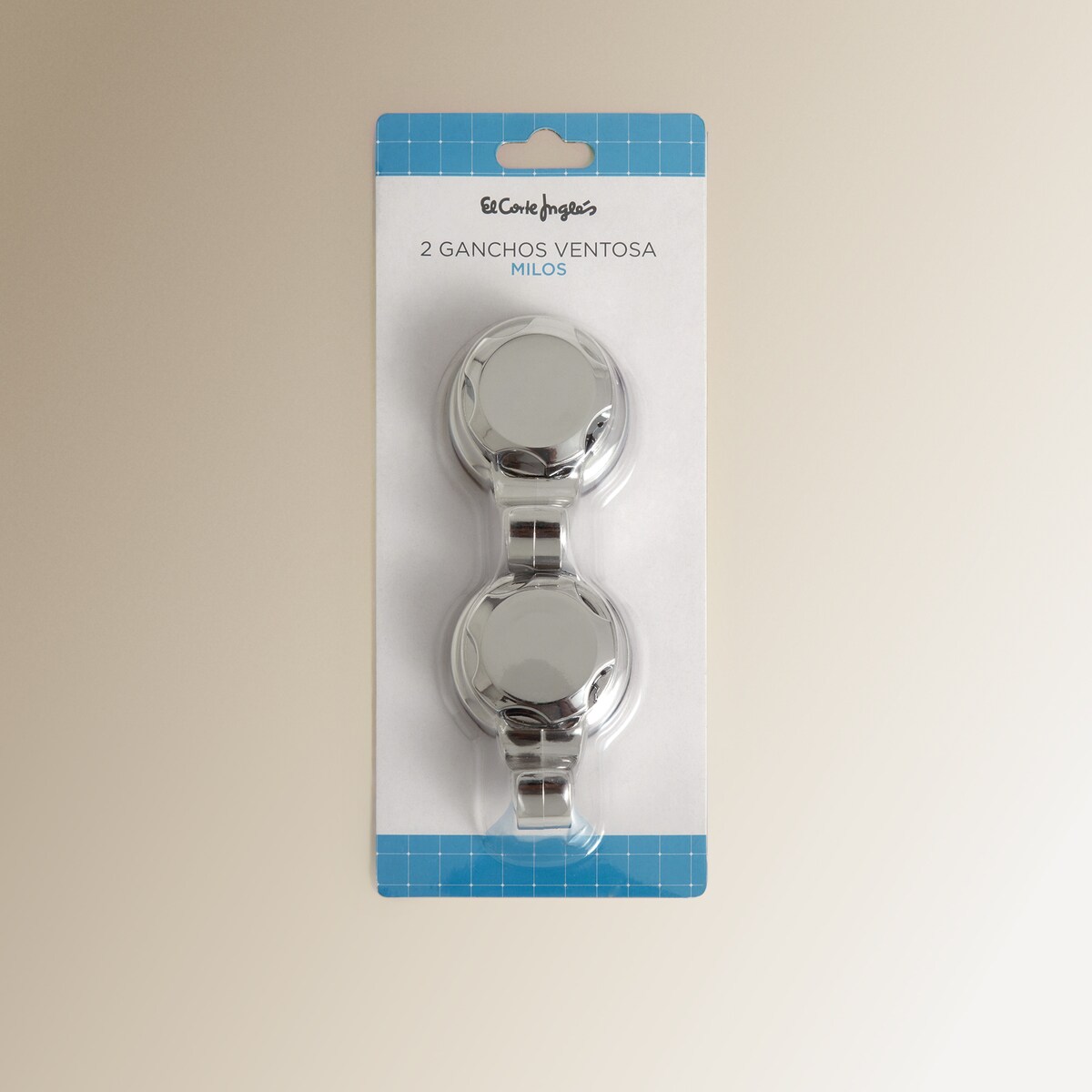 Set de dos perchas individuales Milos El Corte Inglés Cromo-2