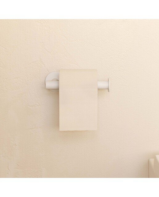 Portarrollo sin tapa Architect S+ Cosmic - Blanco mate Blanco mate-4