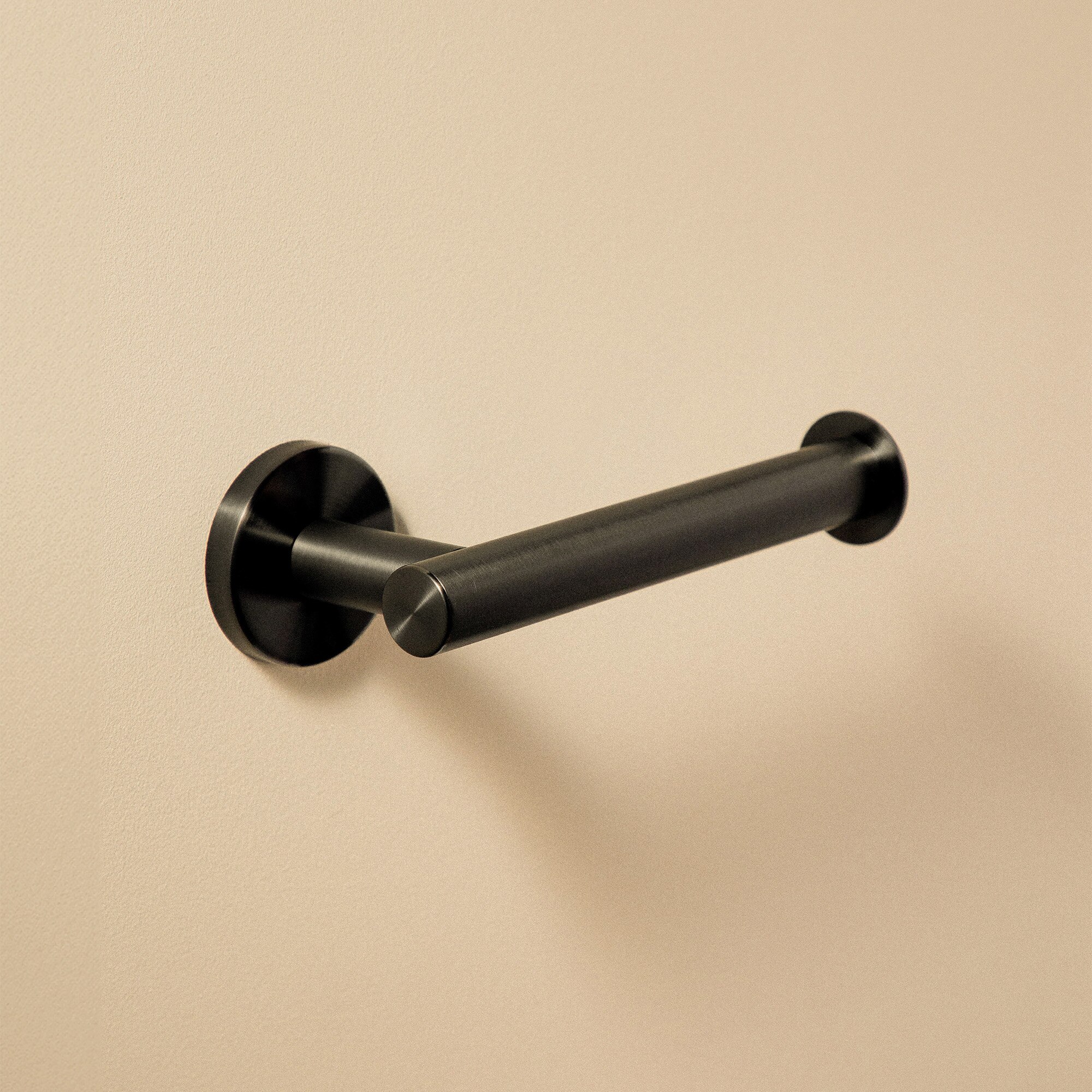 Portarrollo sin tapa Architect S+ Cosmic - Negro cepillado Negro cepillado-1