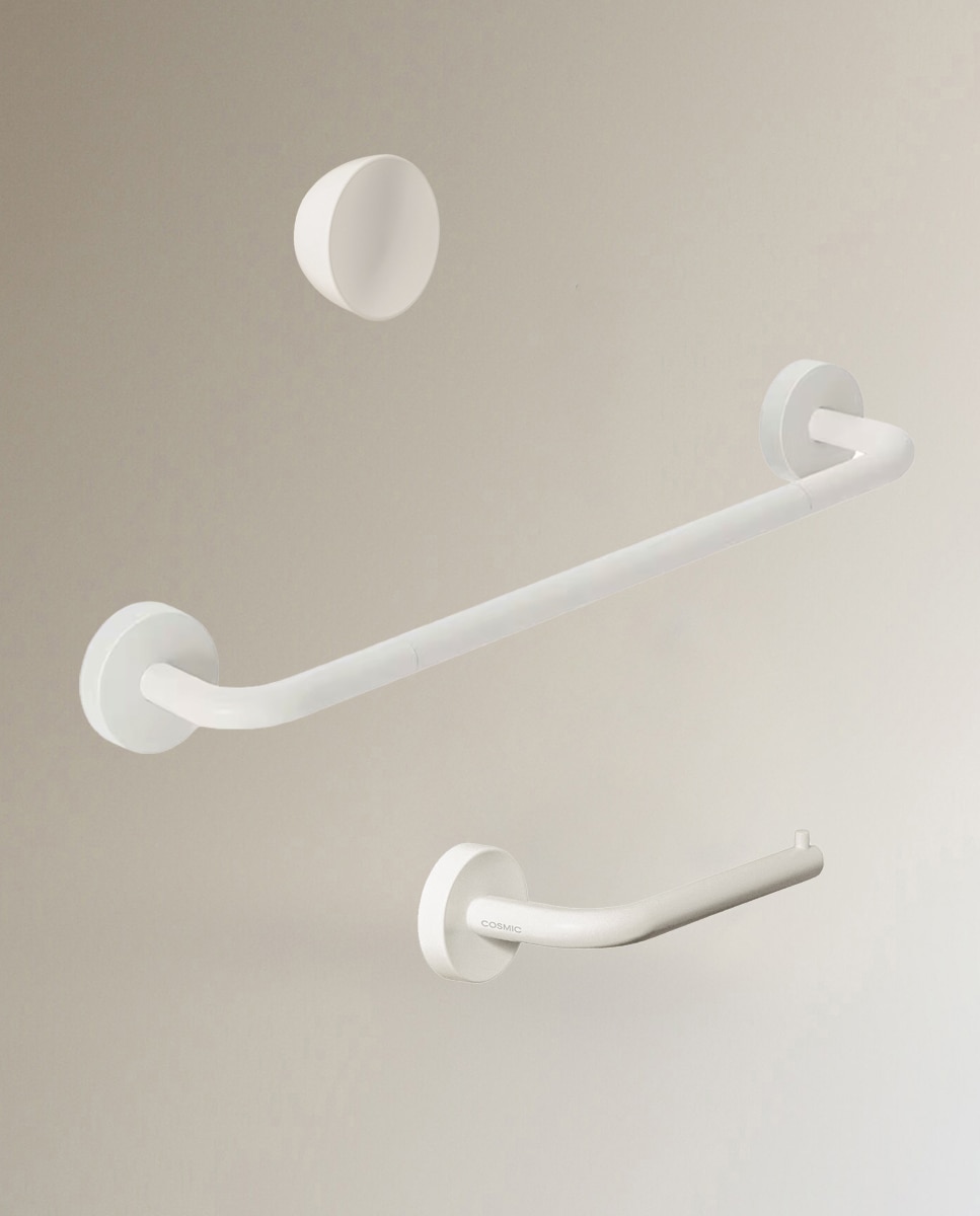 Cosmic - Colección de accesorios de baño en blanco Geyser Cosmic.