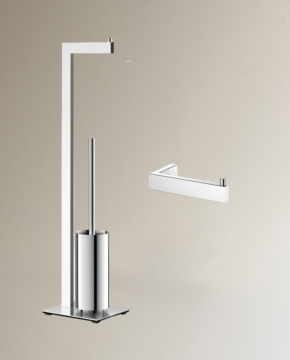 Zack - Colección de accesorios de baño Linea acero brillo Zack.