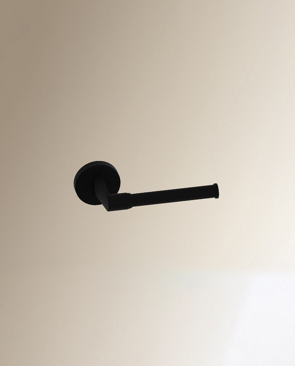 Colección de accesorios de baño en negro Paros El Corte Inglés 2