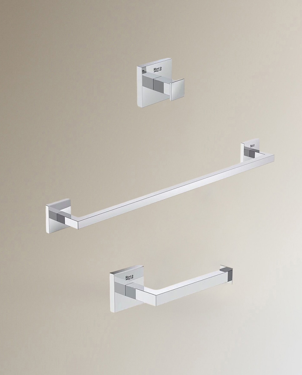 Roca - Colección de accesorios de baño Hotels Square Roca.