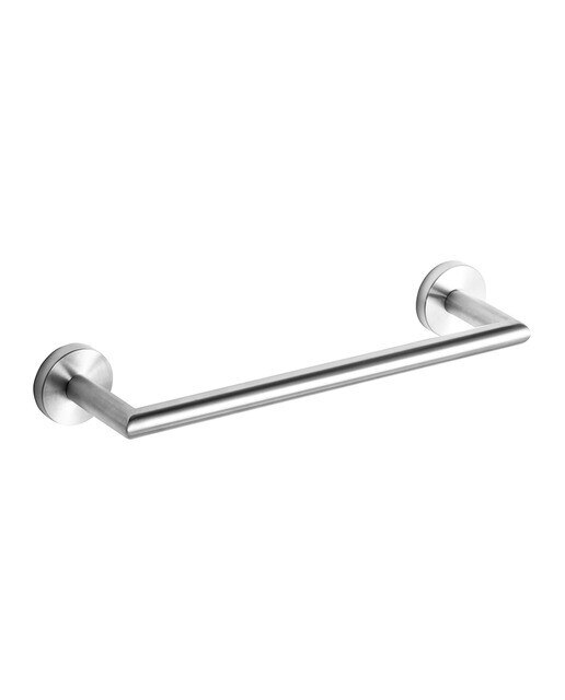 Colección de accesorios de baño en color acero cepillado Keros 2