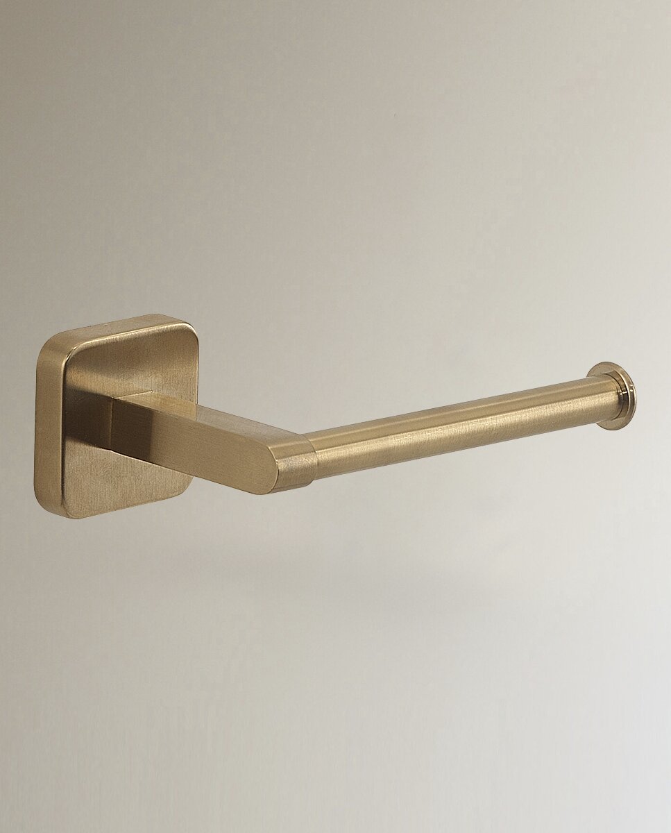 Coleção de acessórios de casa de banho Tasos ouro mate 5