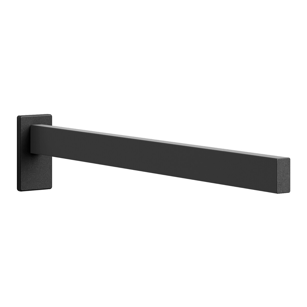 Toallero de barra Linea Zack - Acero negro Acero negro-1