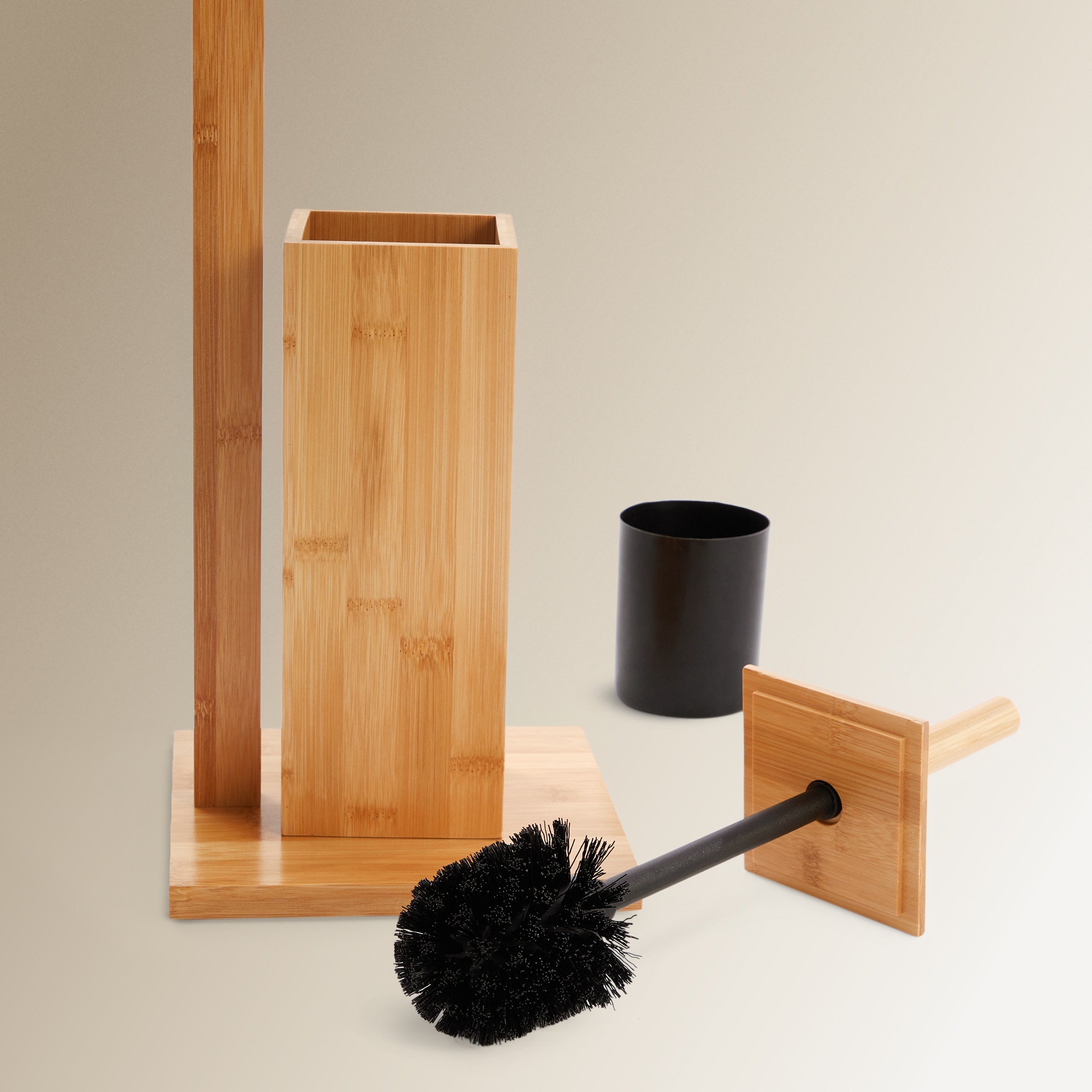 Porta-rolos de Solo com Piaçaba Murat Bamboo-2