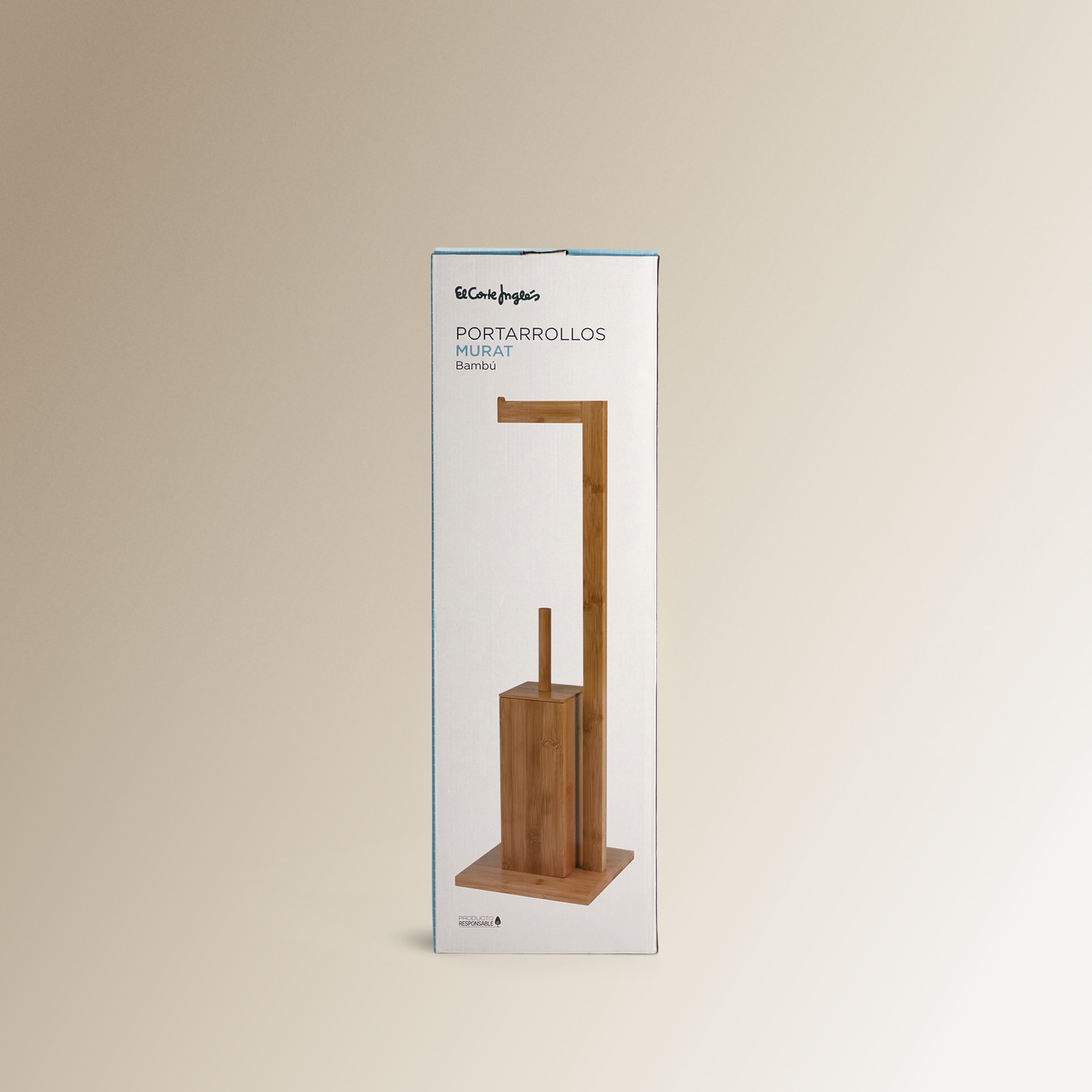 Porta-rolos de Solo com Piaçaba Murat Bamboo-4