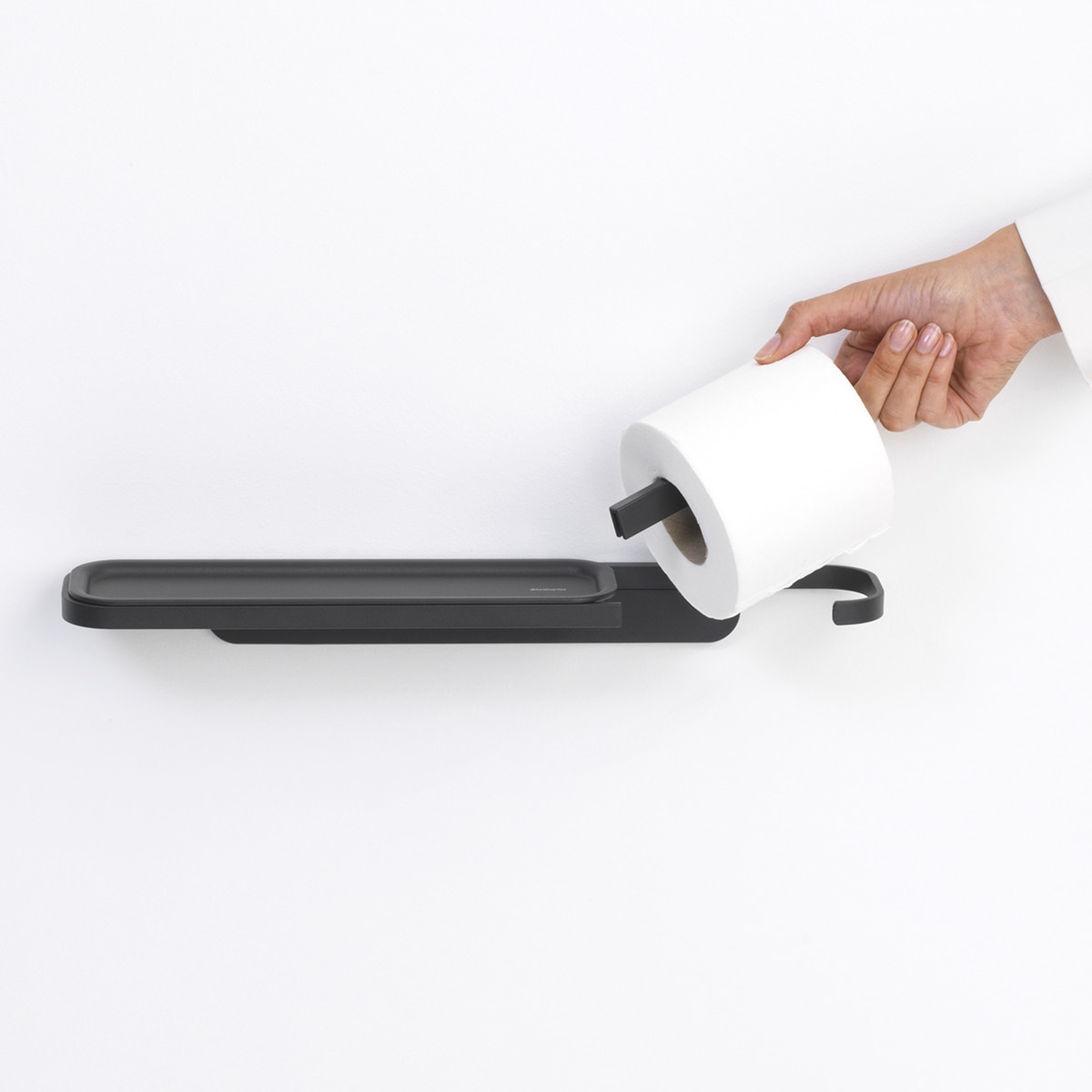 Imagen 4 de Portarrollos con estante MindSet Brabantia - Gris Gris