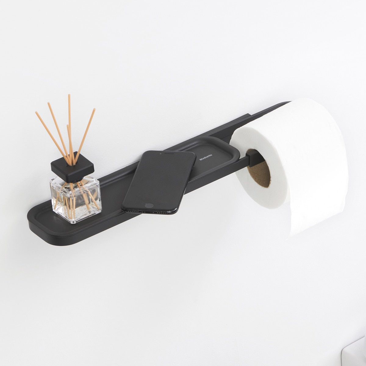 Imagen 5 de Portarrollos con estante MindSet Brabantia - Gris Gris