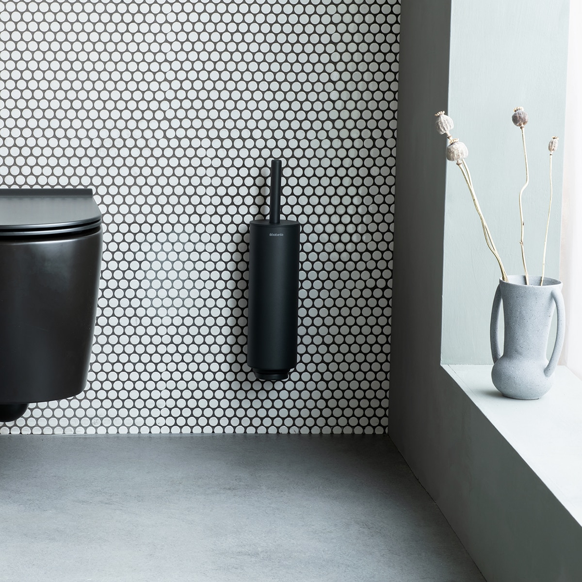 Imagen 5 de Escobillero de pared MindSet Brabantia - Negro Negro