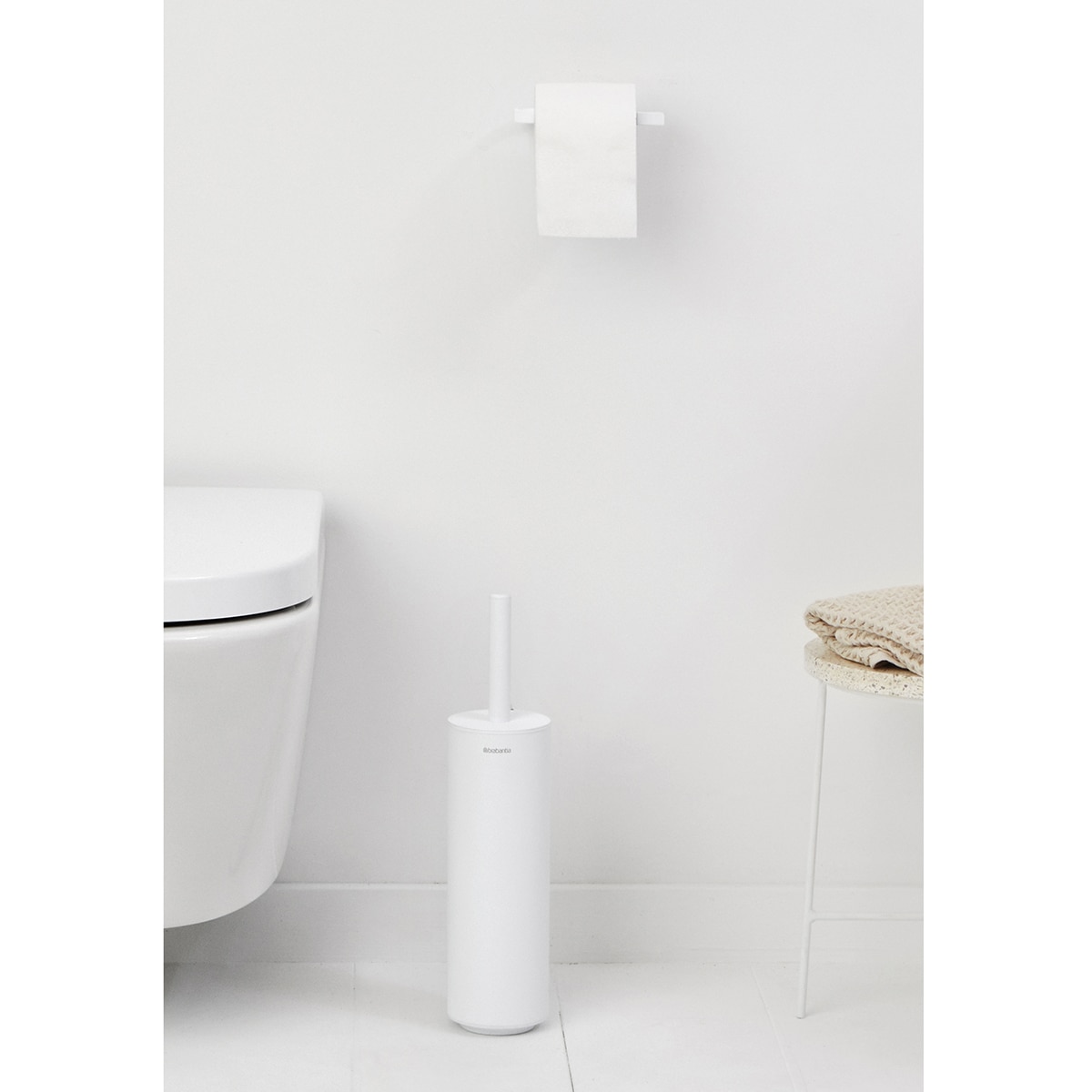 Imagen 3 de Escobillero de pared MindSet Brabantia - Blanco Blanco