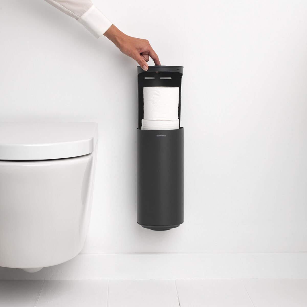 Imagen 3 de Portarrollos de reserva MindSet Brabantia - Gris Gris