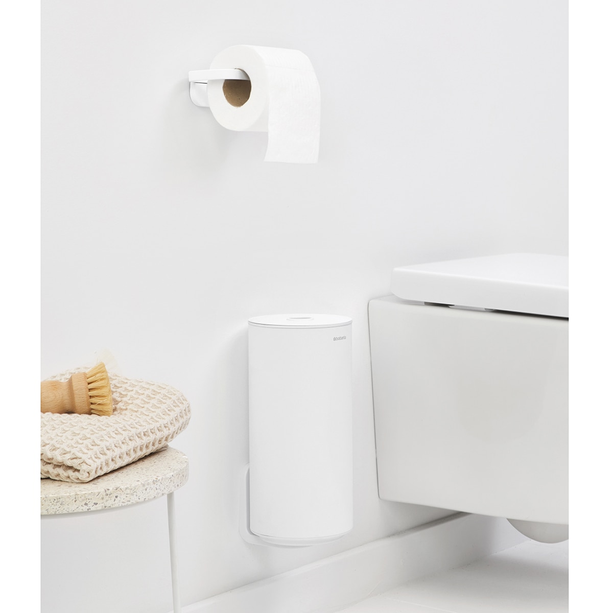 Imagen 2 de Portarrollos de reserva MindSet Brabantia - Blanco Blanco
