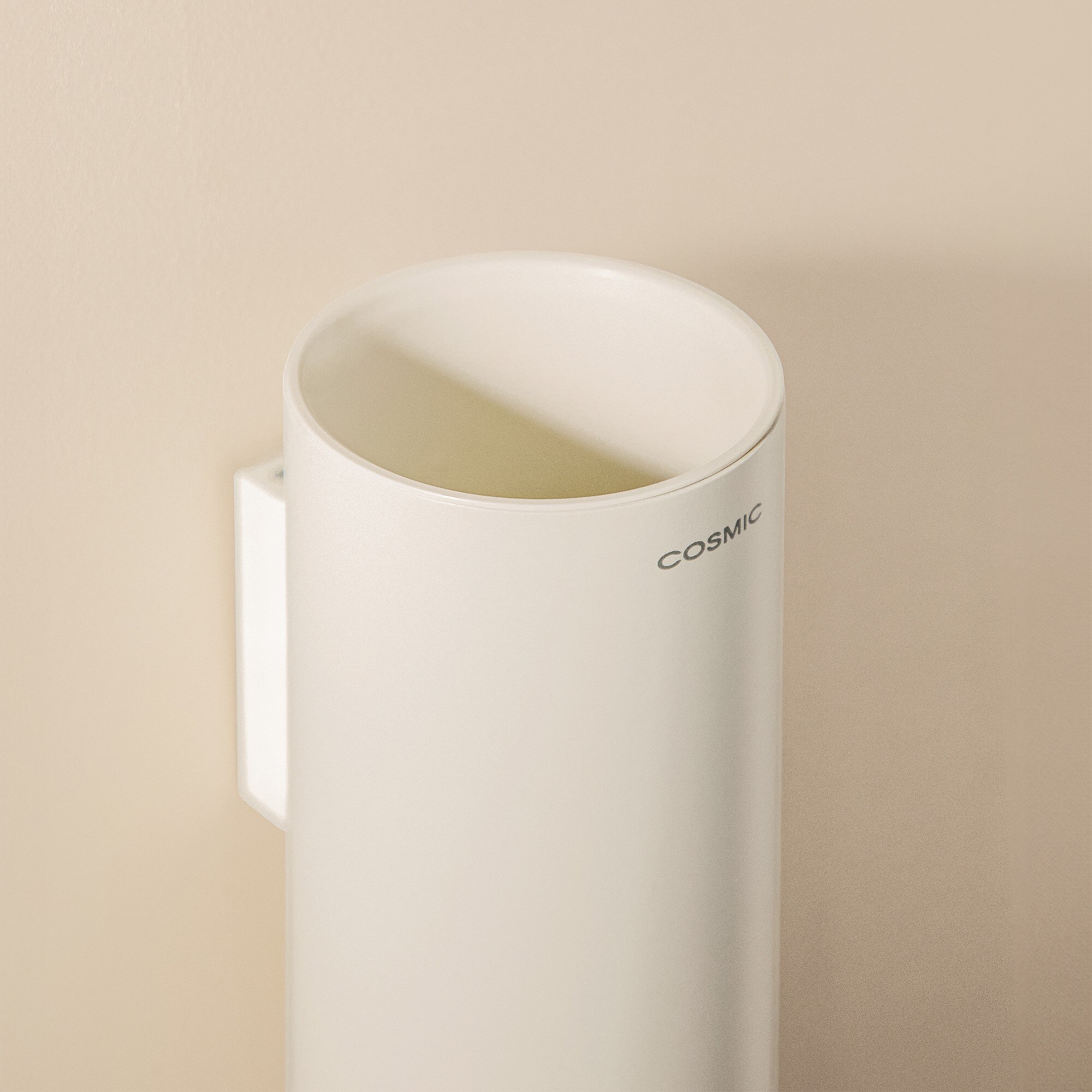 Portacepillos de pared Geyser Cosmic - Blanco mate Blanco mate-4