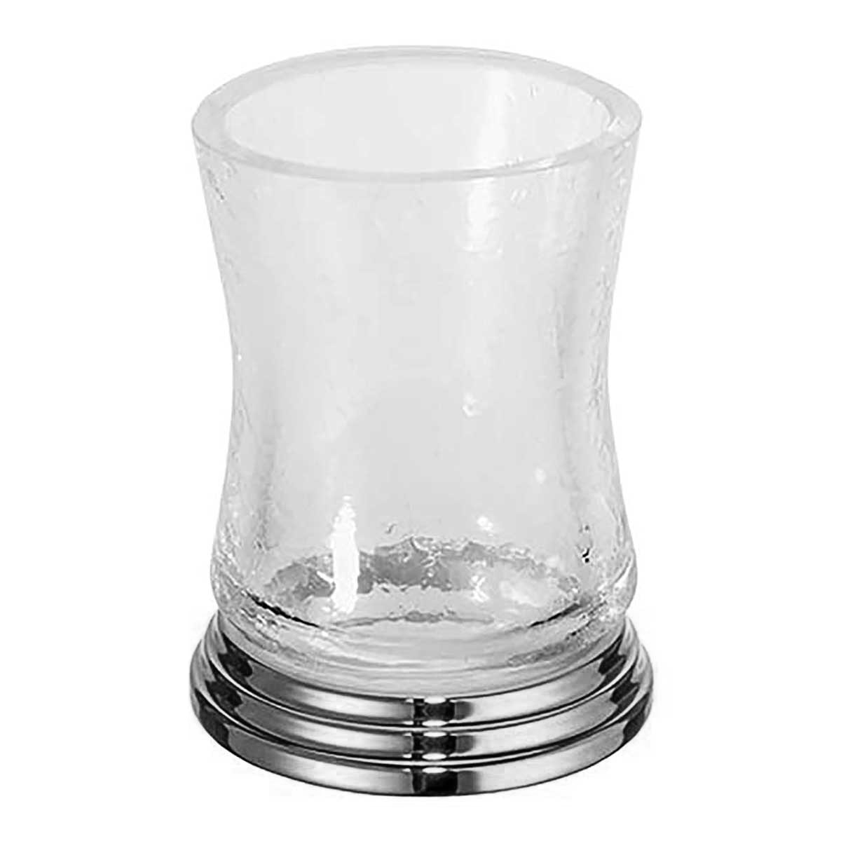 Windisch - Vaso portacepillos de cristal craquelado Scala Windisch.