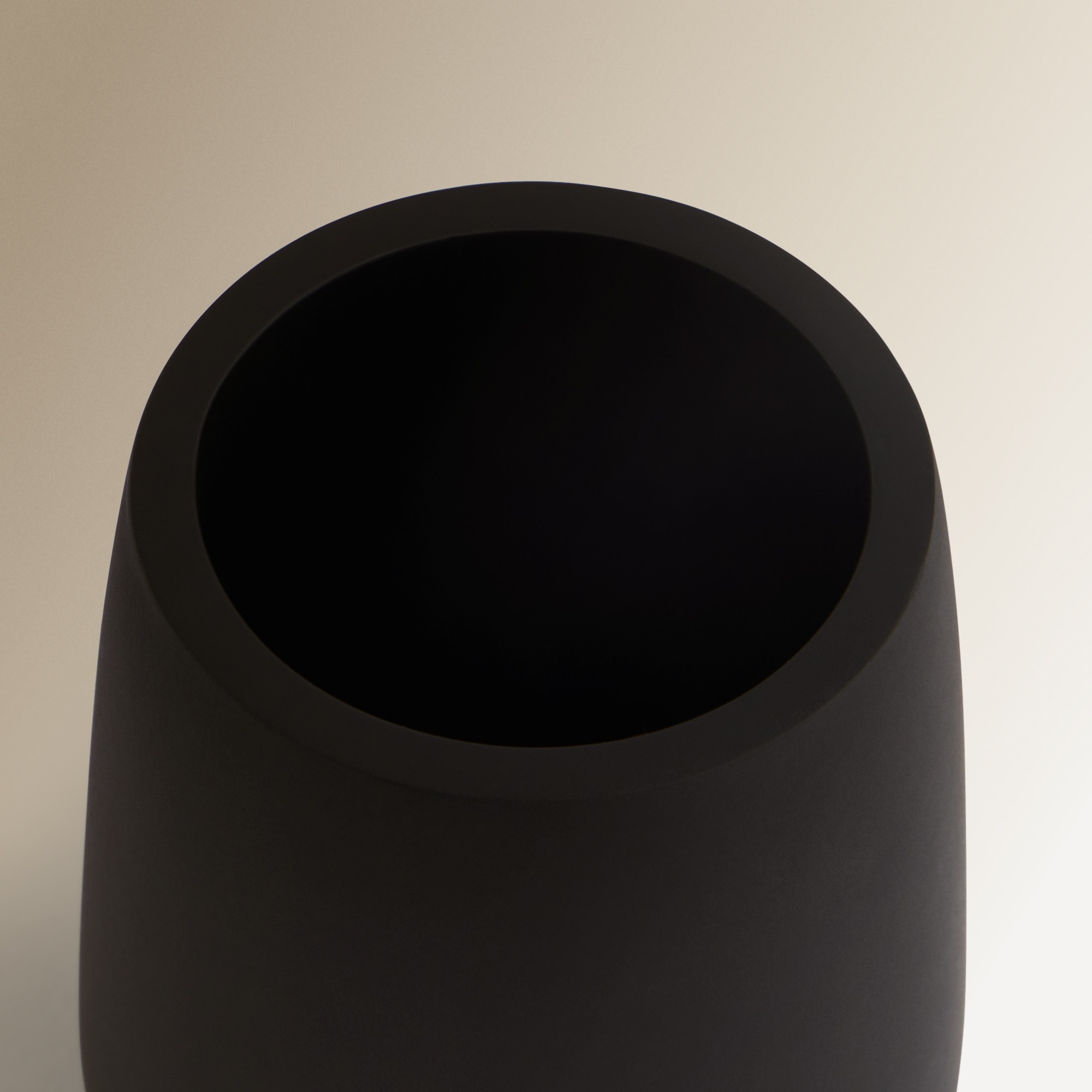 Copo Porta-escovas para Bancada Oslo Preto-2