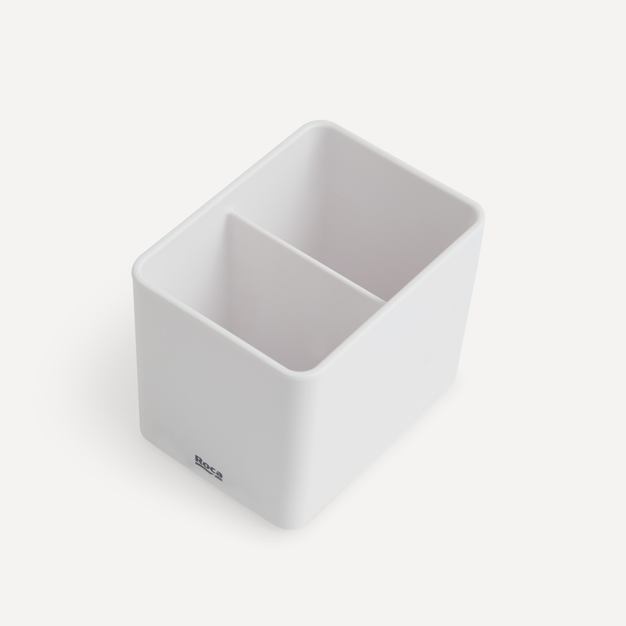 Imagen 3 de Portacepillos para encimera Ona Roca - Blanco Blanco