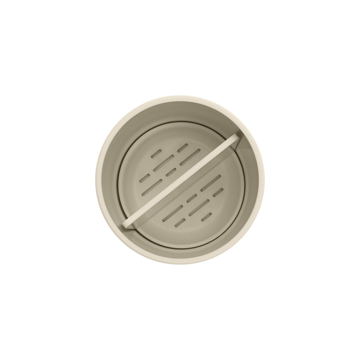 Imagen 5 de Portacepillos para encimera ReNew Brabantia - Gris Beige