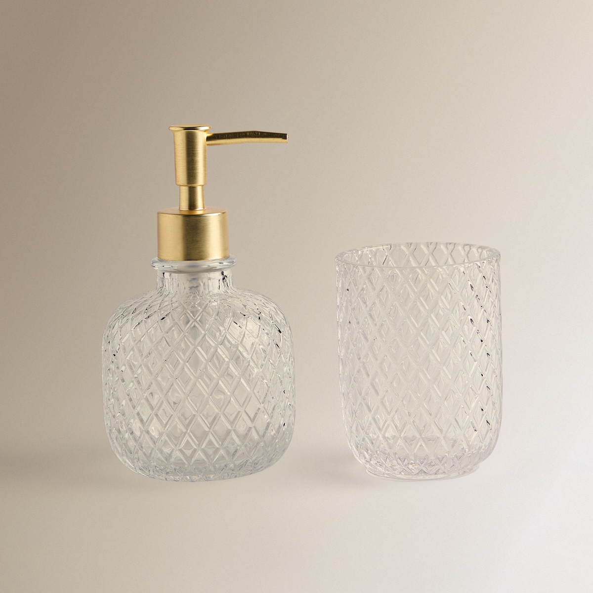 Porta-Escovas para Bancada Viena Transparente-3