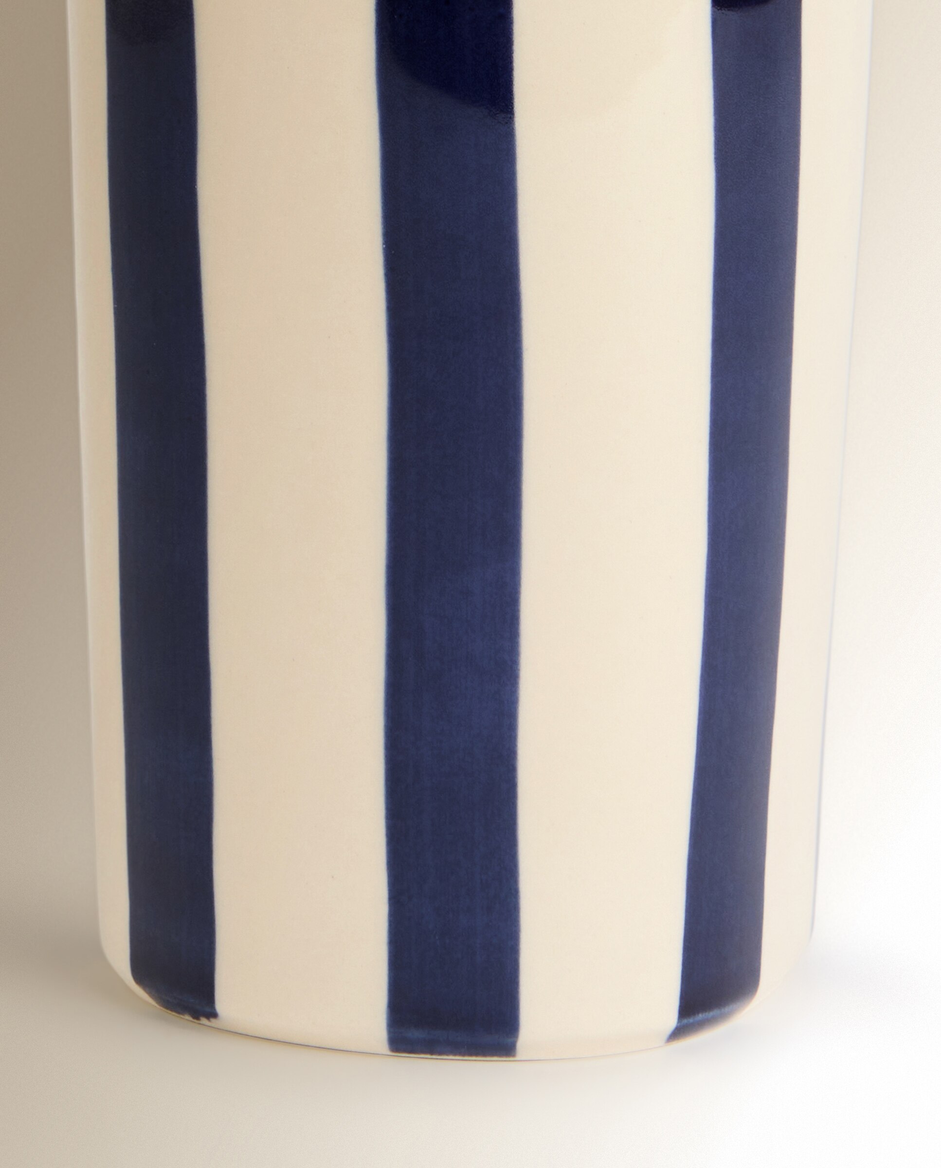 Vaso portacepillos cerámico Pasadena - Azul Azul-3