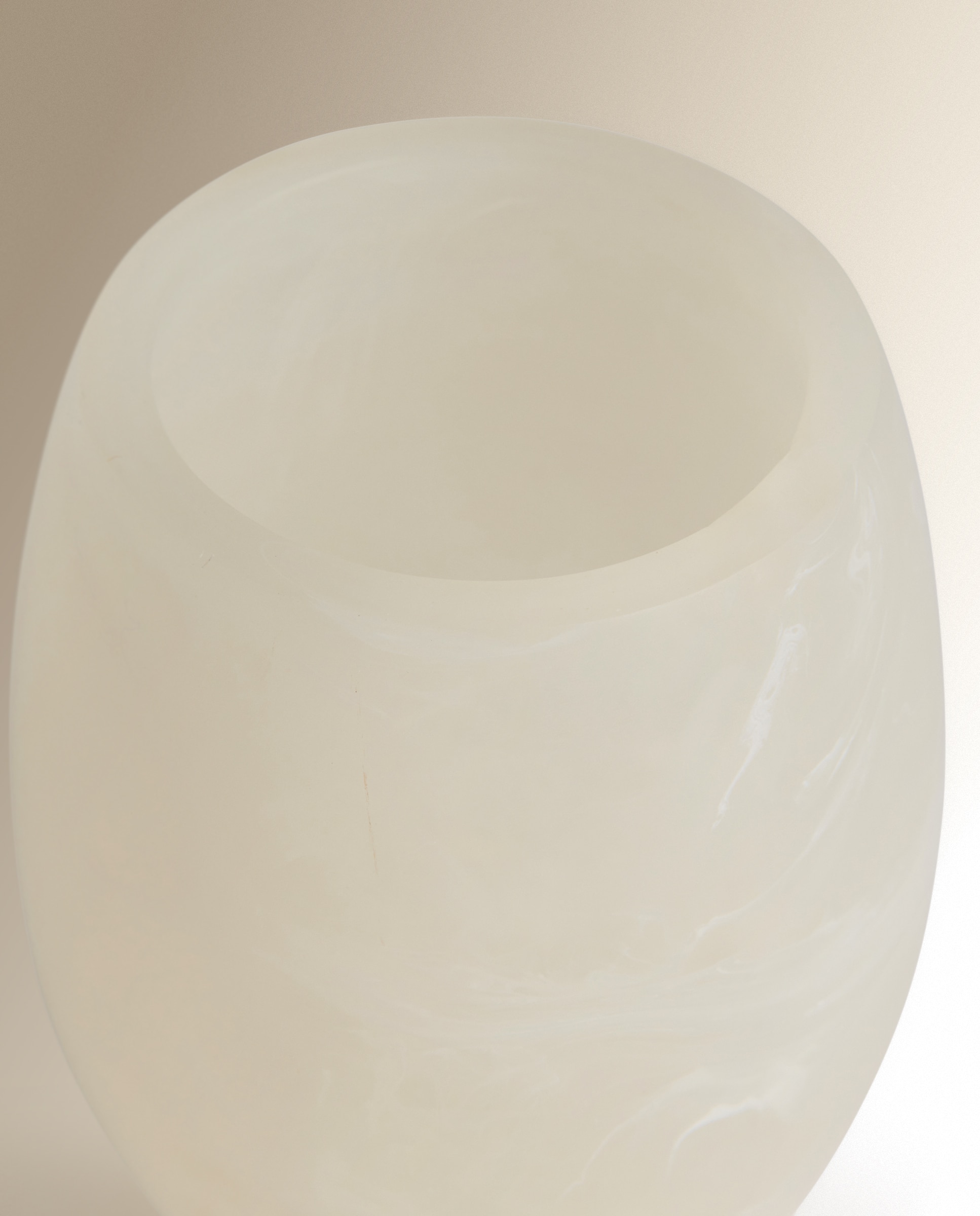 Vaso portacepillos resina Onix - Blanco Blanco-2