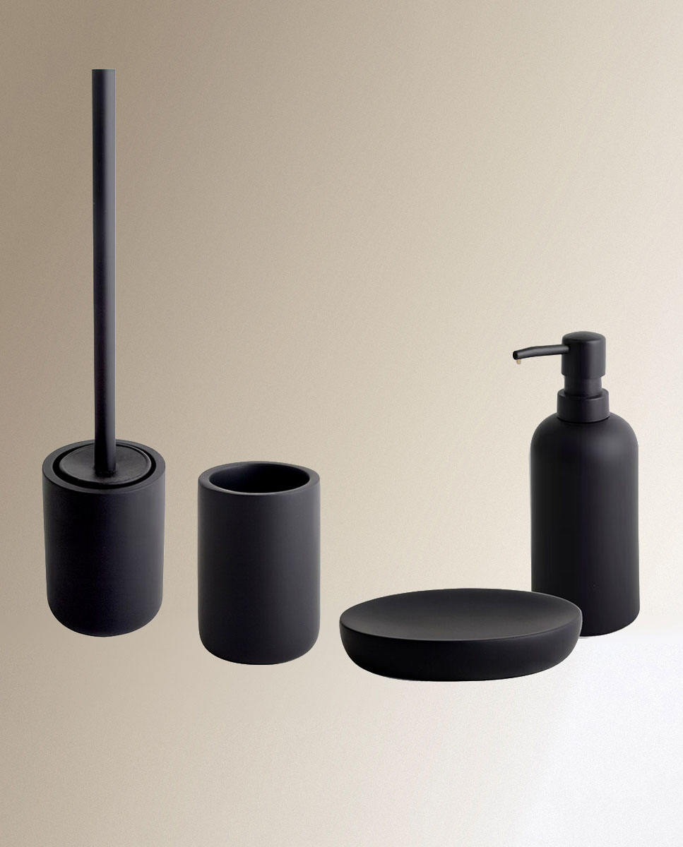 Imagem 0 de Coleção de Acessórios de Casa de Banho Talco - Preto