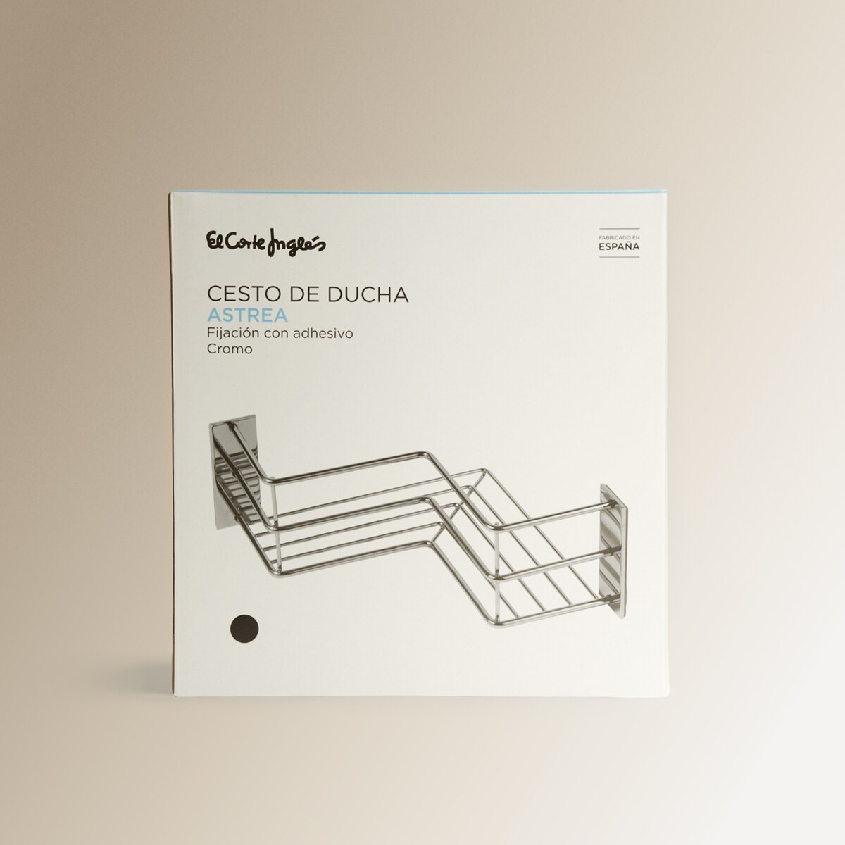 Saboneteiras de Grelha com Adesivo Astrea Cromado-4