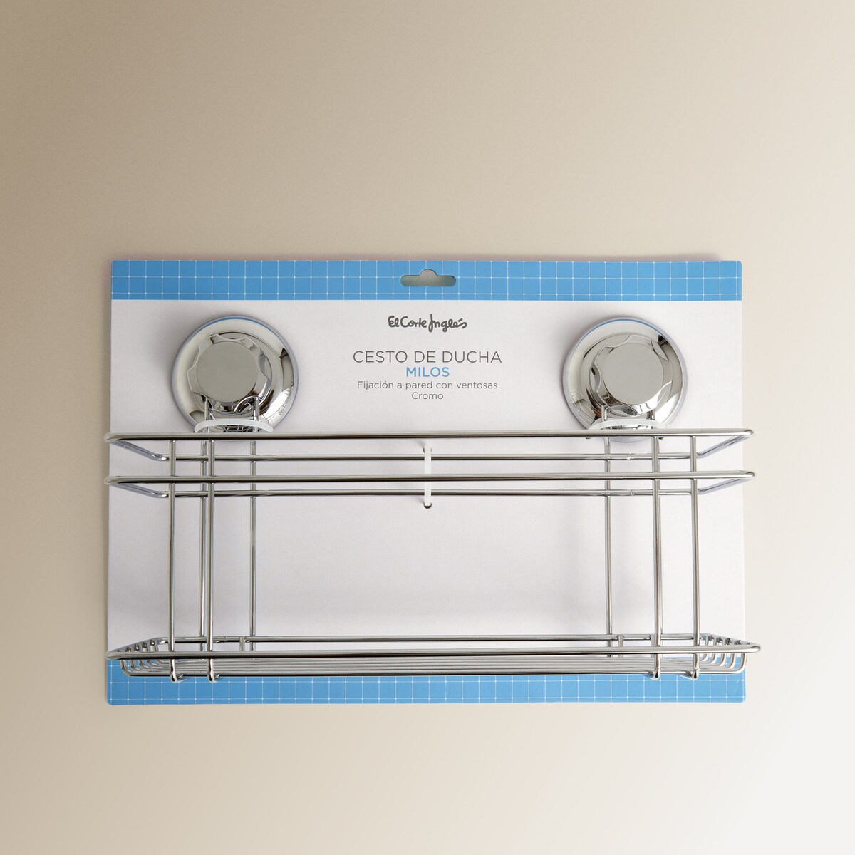 Jabonera de rejilla Milos El Corte Inglés Cromo-2