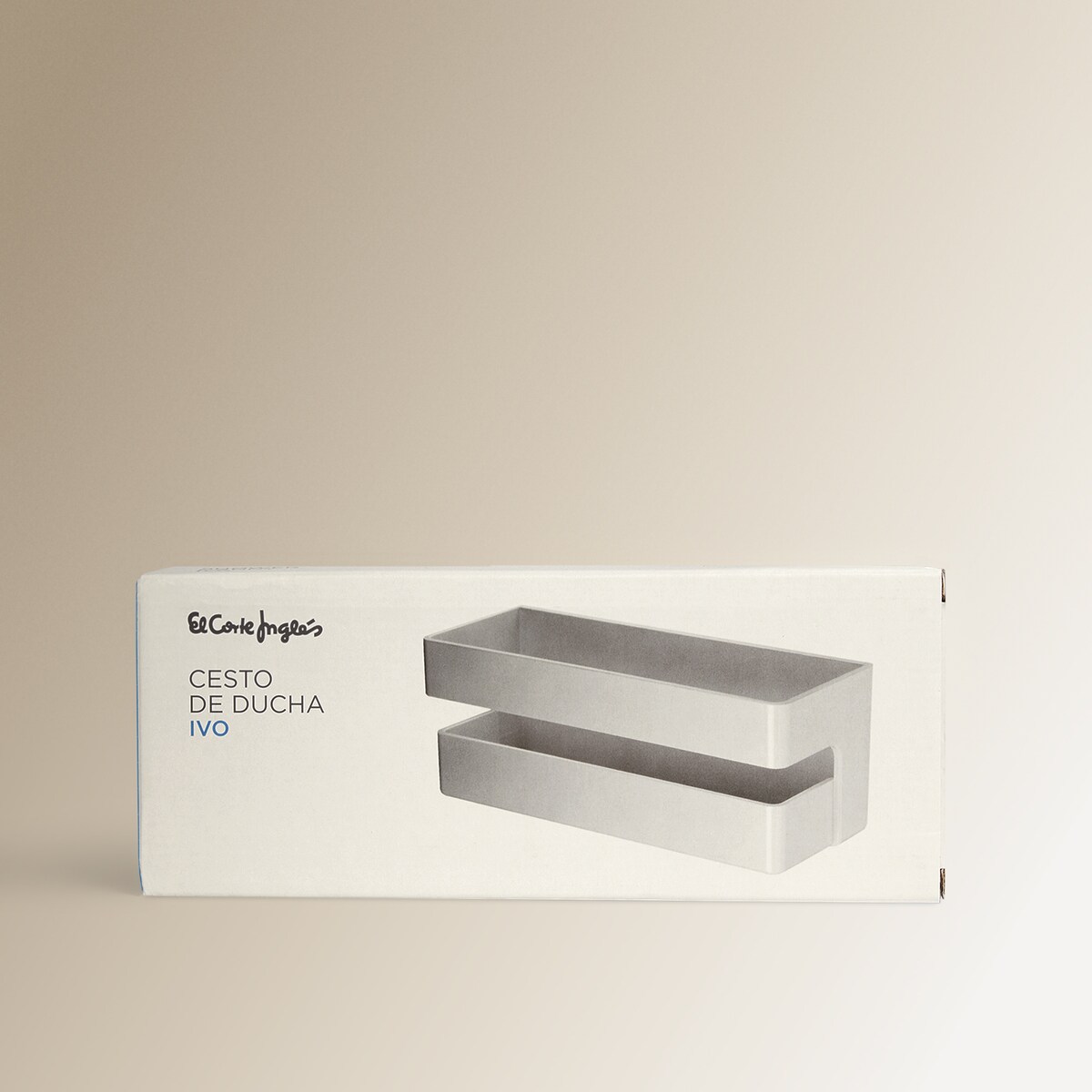 Jabonera de ducha Ivo El Corte Inglés Blanco mate-4